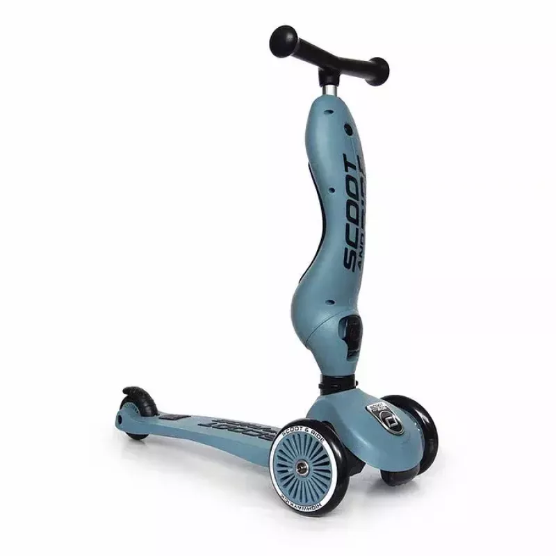 Trojkolka kolobežka Scoot & Ride 96271 modrá detská 2,8 kg