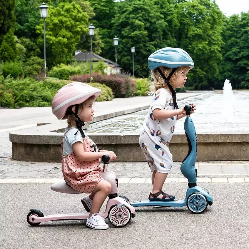 Trojkolka kolobežka Scoot & Ride 96271 modrá detská 2,8 kg