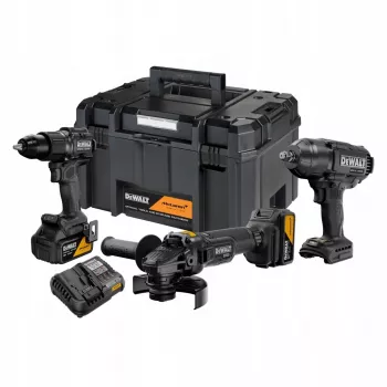 DEWALT súprava COMBO 18V DCK3222MP2T (DCD86M, DCF99M, DCG45M) 2x5,0Ah TSTAK MCLAREN
