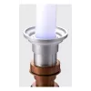Stolná lampa Ukonic 16987 čierna meď sivá biela modré svetlo 595mm