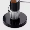 Stolná lampa Ukonic 16987 čierna meď sivá biela modré svetlo 595mm