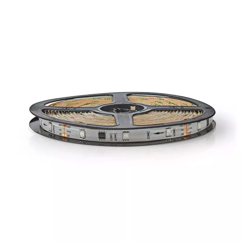 Smart Strip Light Nedis WIFILS51CRGB – Wi‑Fi, RGB, 24 W, 1 m kábel, šírka 12 mm