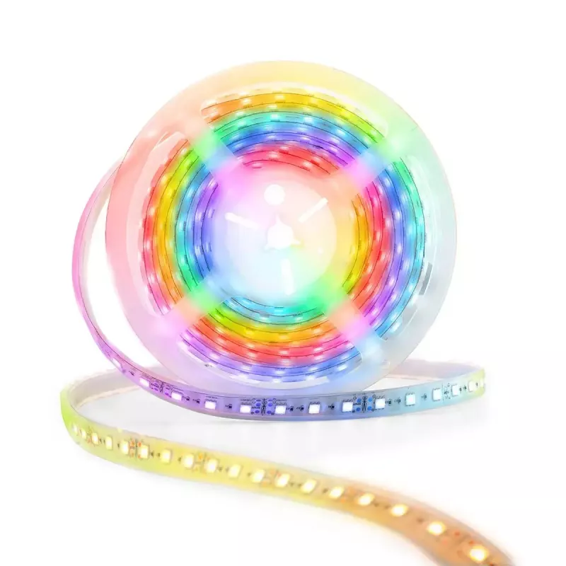 Smart Strip Light Nedis WIFILS51CRGB – Wi‑Fi, RGB, 24 W, 1 m kábel, šírka 12 mm