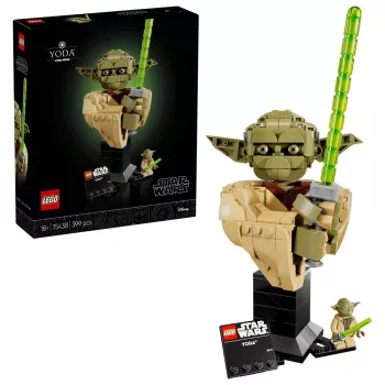 LEGO Star Wars 75438 busta Yodu
