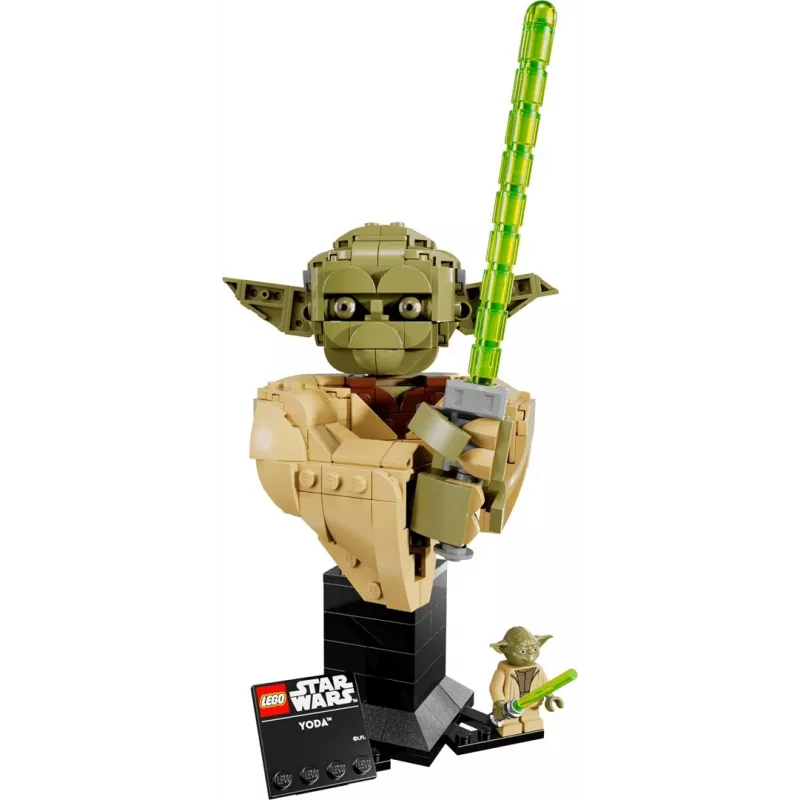 LEGO Star Wars 75438 busta Yodu