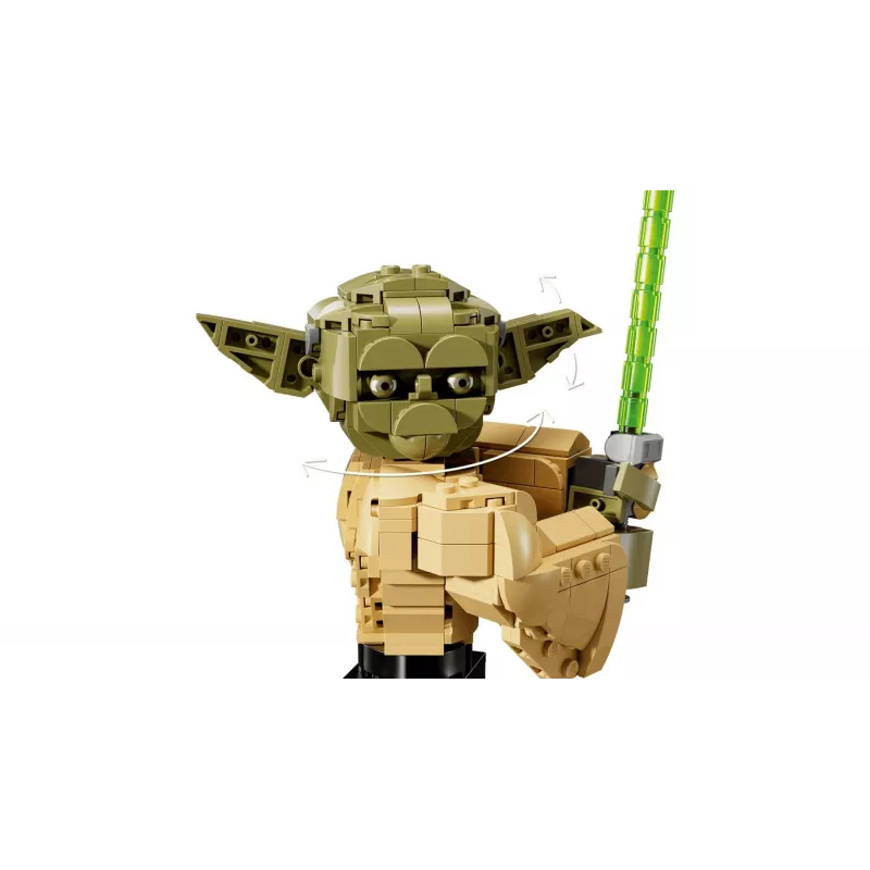 LEGO Star Wars 75438 busta Yodu