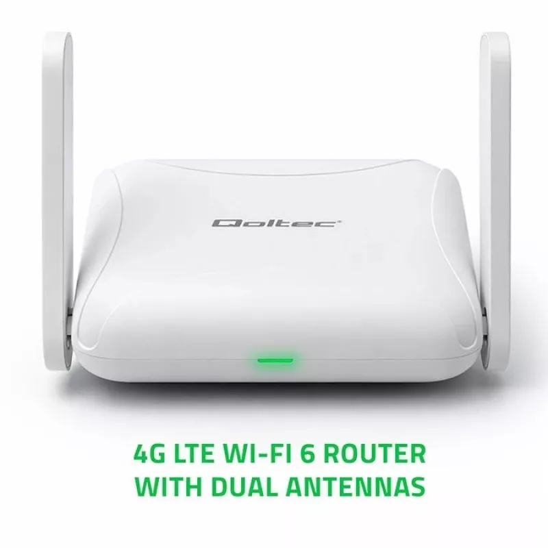 Router QOLTEC 56980 – 4G LTE mobilný router s Wi‑Fi 6