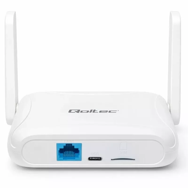 Router QOLTEC 56980 – 4G LTE mobilný router s Wi‑Fi 6