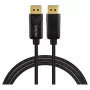 DisplayPort kábel SAVIO CL-205 v1.4 2m — DisplayPort 1.4, 2 metre