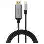USB-C na DisplayPort kábel SAVIO CL-208 (DisplayPort 1.2, 2 m)