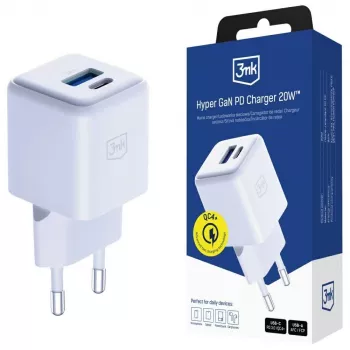 Nabíjačka do interiéru 3MK Hyper GaN univerzálna rýchlonabíjačka 100-240V