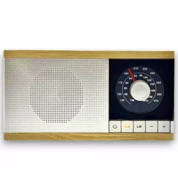 Rádio Krystyna drevené puzdro