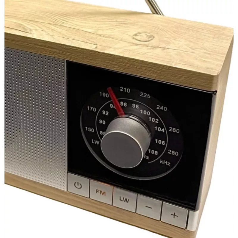 Rádio Krystyna drevené puzdro
