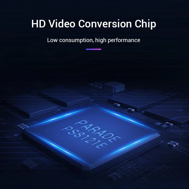Kábel DP na HDMI 2M/SCHWARZ Hadbh Vention