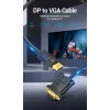 DP na VGA kábel 2M/SCHWARZ Hblbh Vention
