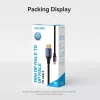 Kábel Mini DP na DP 2M/BLAU Hcflh Vention