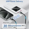 Powerbanka USB 10000MAH 22.5W/ČIERNA FHKB0 Vention