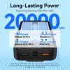 Powerbanka USB 20000MAH 22.5W/ČIERNA FHPB0 Vention