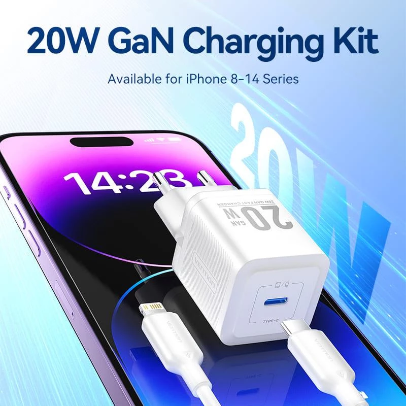 USB-C nabíjačka 20 W TZ-FEPW0-EU-02 Vention