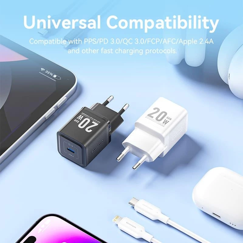 USB-C nabíjačka 20 W TZ-FEPW0-EU-02 Vention