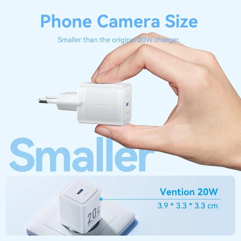 USB-C nabíjačka 20 W TZ-FEPW0-EU-02 Vention
