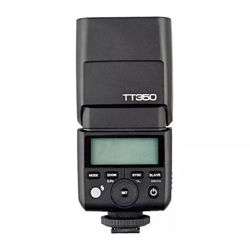 Kompaktný blesk Godox TT350P 2,2 s doba recyklácie AA batéria