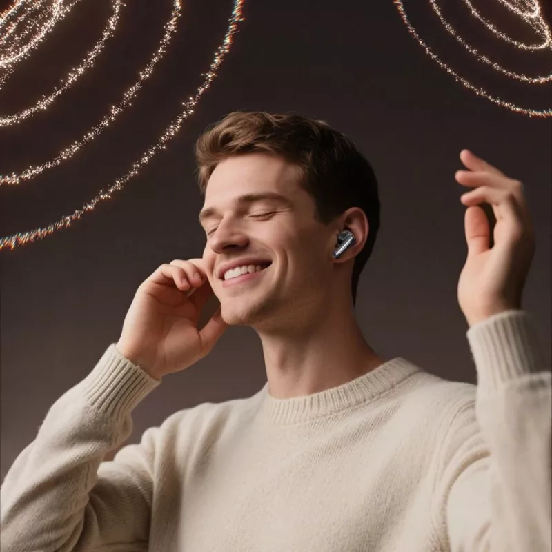 Awei Bluetooth slúchadlá model ANC TA19 TWS s aktívnym potlačením hluku, True Wireless Stereo, Bluetooth pripojenie
