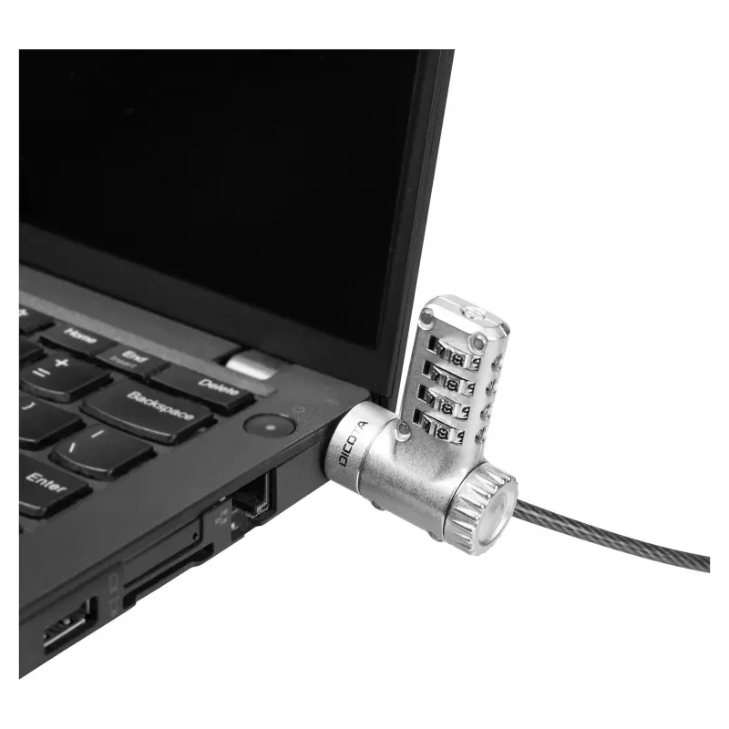 Dicota UNIVERSAL SECURITY 3-IN-1 kábel