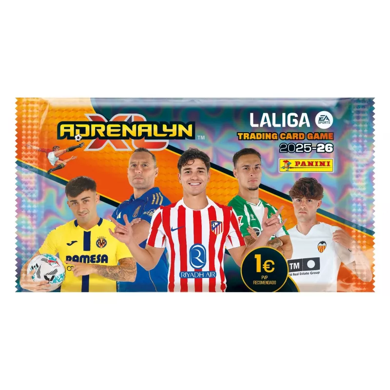 Balíček samolepiek/kariet Dante La Liga Sports 2025-26 – 50 balení