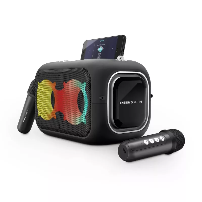 Prenosný stereo reproduktor Energy Sistem KaraokeStar čierny