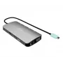 Dokovacia stanica ITEC i-tec USB-C Metal Nano 3x Display (DP, HDMI, VGA) s Power Delivery 100 W, 4x USB-A, Gigabit Ethernet