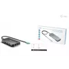 Dokovacia stanica ITEC i-tec USB-C Metal Nano 3x Display (DP, HDMI, VGA) s Power Delivery 100 W, 4x USB-A, Gigabit Ethernet