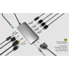 Dokovacia stanica ITEC i-tec USB-C Metal Nano 3x Display (DP, HDMI, VGA) s Power Delivery 100 W, 4x USB-A, Gigabit Ethernet