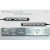 Dokovacia stanica ITEC i-tec USB-C Metal Nano 3x Display (DP, HDMI, VGA) s Power Delivery 100 W, 4x USB-A, Gigabit Ethernet