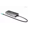 Dokovacia stanica ITEC i-tec USB-C Metal Nano 3x Display (DP, HDMI, VGA) s Power Delivery 100 W, 4x USB-A, Gigabit Ethernet