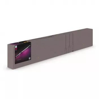 Stropná sada inteligentného osvetlenia Philips Hue Perifo rovná (3 nastaviteľné bodové svetlá, 1 svetelná lišta) Bluetooth, biela, 220–240 V, 24-V žiarovky