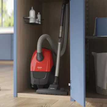 Podlahový vysávač Philips 1000 Series XD1111/10, 800 W, suché čistenie, vrecko na prach 3 L, HEPA, 77 dB