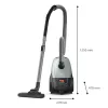 Podlahový vysávač Philips XD2142/12 — 850 W, 3 L vrecko na prach, HEPA filter, suché čistenie
