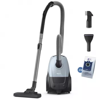 Podlahový vysávač Philips 2000 series XD1142/10 — 800 W, 3 L vrecko na prach, HEPA filter, suché čistenie