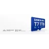 MicroSDXC pamäťová karta Samsung T7 128 GB UHS-I U3 V30 170 MB/s modrá