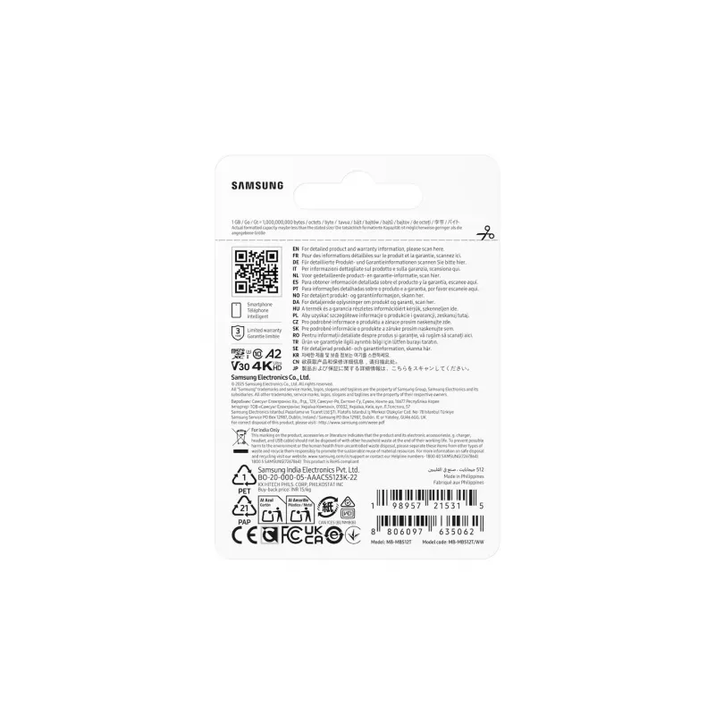Pamäťová karta MB-MB512T/WW T7 microSD 512GB