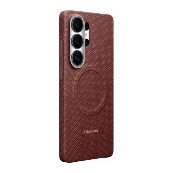 Samsung Carbon Magnet puzdro Galaxy S26 Ultra, červená