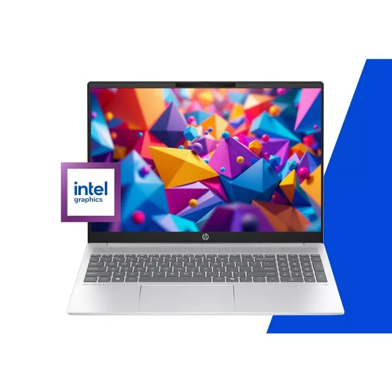HP OmniBook 5 CW9X6EA Notebook, Intel Core Ultra 7 255U, 16 palcov 2K, 24GB, 512GB SSD, Windows 11 Home, Glacier Silver