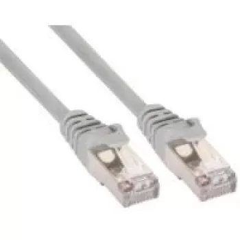 InLine patch kábel SF/UTP Cat.5e sivý 25m