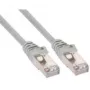 InLine patch kábel SF/UTP Cat.5e sivý 25m