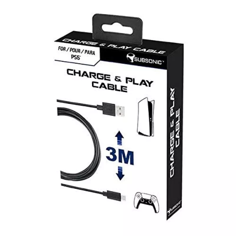 Subsonic nabíjací a hrací kábel pre PS5