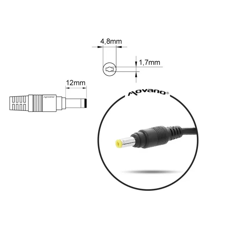 Nabíjačka na notebook MITSU 10,5V 4,3A (4,8×1,7 mm) pre notebooky Sony