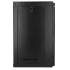 Extralink Lite 12U 530X400 nástenný rack rozvádzač čierny s policou