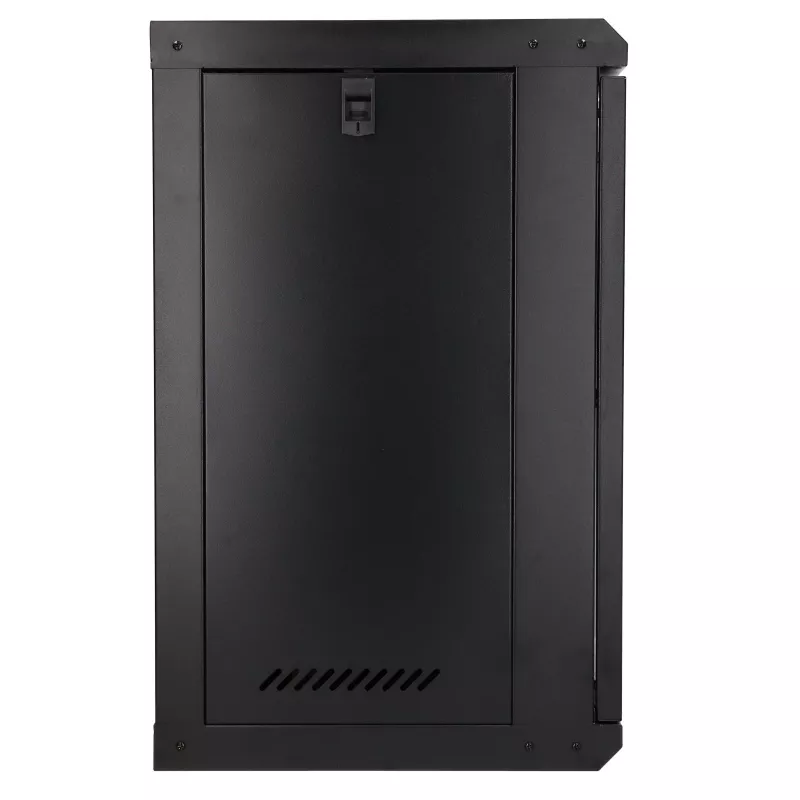 Extralink Lite 12U 530X400 nástenný rack rozvádzač čierny s policou