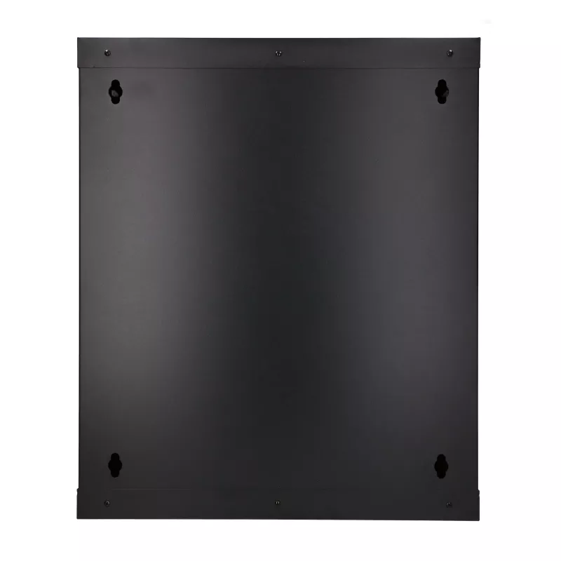 Extralink Lite 12U 530X400 nástenný rack rozvádzač čierny s policou